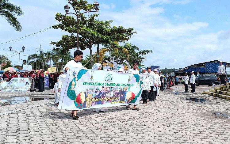 Masyarakat Gunung Mas Berharap Pawai Tarhib Ramadan Bisa Rutin Digelar Setiap Tahun