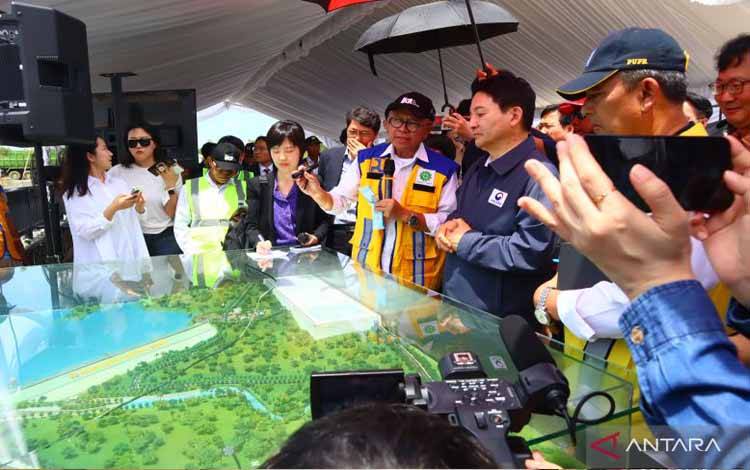IKN Dapat Hibah Instalasi Pengolah Air dari Korea Selatan