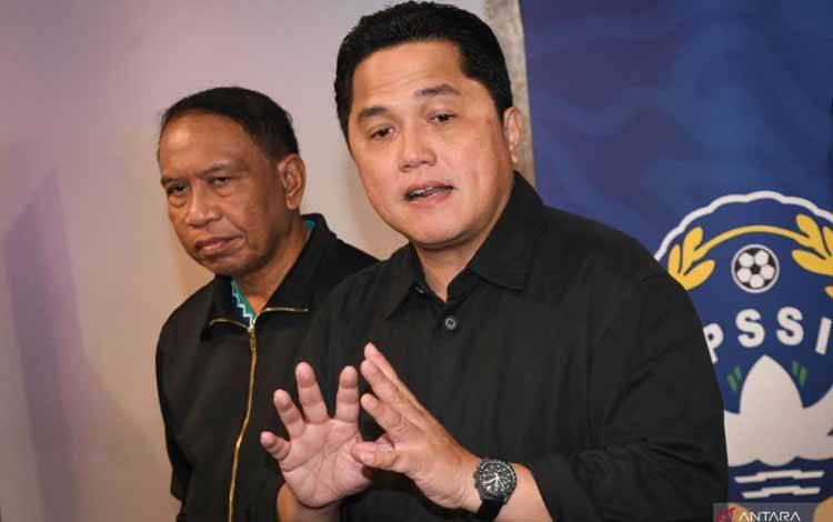 Erick Thohir Minta Timnas Tidak Remehkan Lawan Meski Huni Grup Ringan