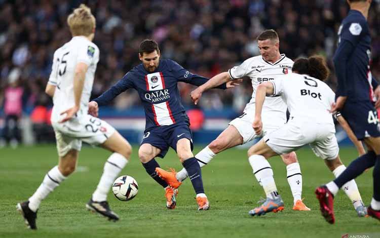 Paris Saint-Germain Telan Kekalahan 0-2 dari Rennes di Kandang Sendiri