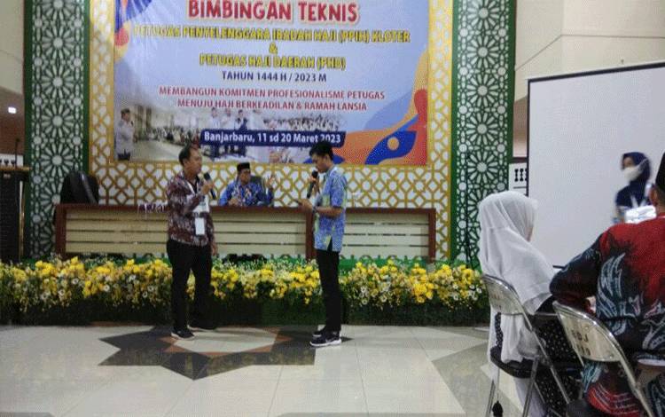 Nakes Kotim Ikuti Seleksi Tahap Akhir Pendamping Haji 2023 di Kalsel