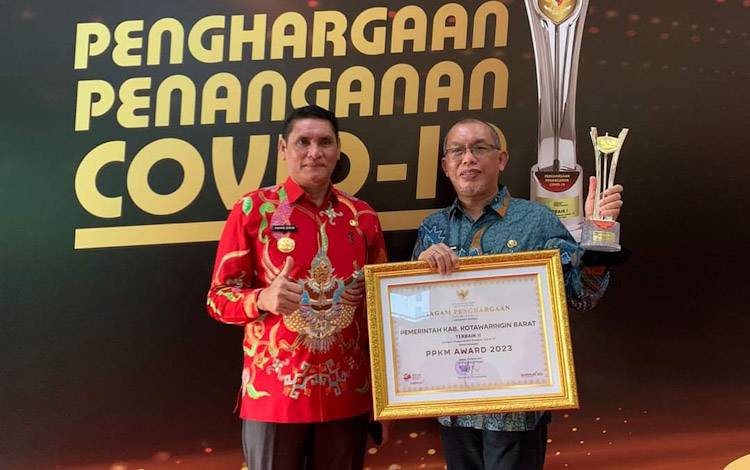 Kobar Raih Predikat Terbaik II Wilayah Kalimantan dalam Penanganan Pandemi Covid-19