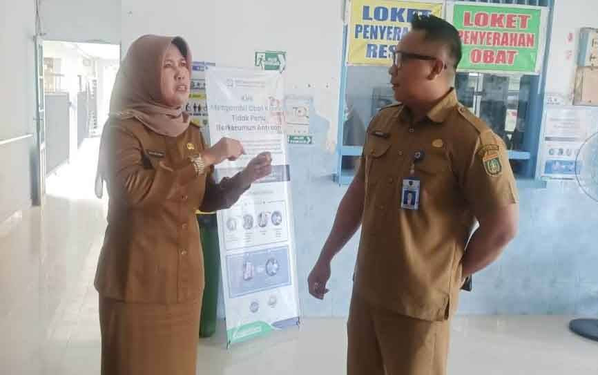 Ini Tujuan Pj Bupati Meninjau ke RSUD Jaraga Sasameh Buntok