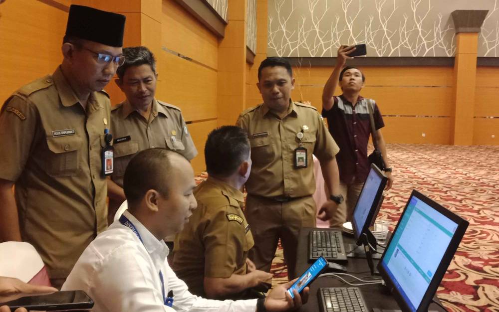 Disdukcapil Kotim Jemput Bola Demi Capai Target Penerapan  Identitas Kependudukan Digital