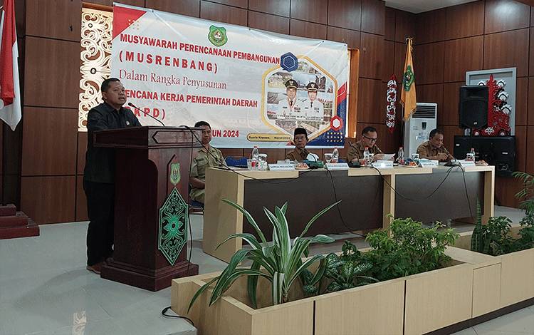 Hadiri Musrenbang Tingkat Kabupaten, Ini Harapan Wakil Ketua I DPRD Kapuas