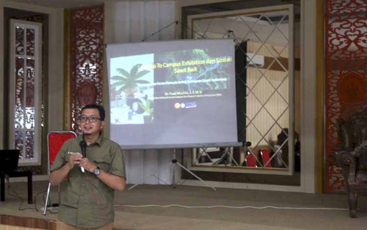Jaringan Muda Indonesia Sosialisasi Kebaikan Sawit di UNJA