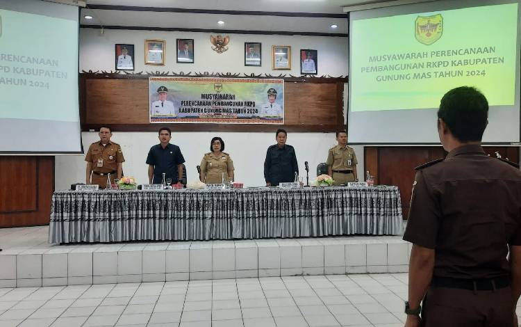 Perencanaan Pembangunan Kabupaten Gunung Mas Mengalami Peningkatan Tata Kelola