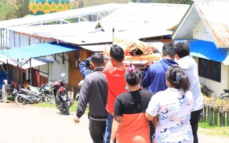 KKB Tembak Tukang Ojek Hingga Meninggal di Ilaga