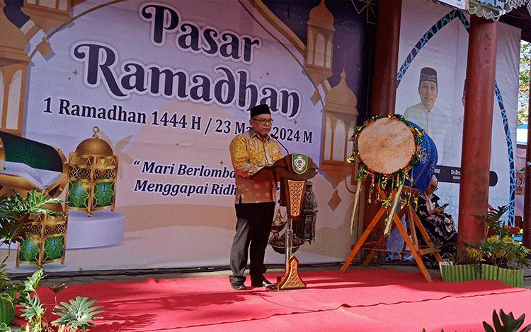 60 UMKM Semarakkan Pasar Ramadan di Taman Kota Sampit