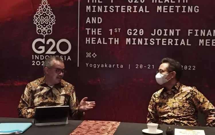 Menkes: WHO Banyak Berkontribusi untuk Kesehatan di Indonesia