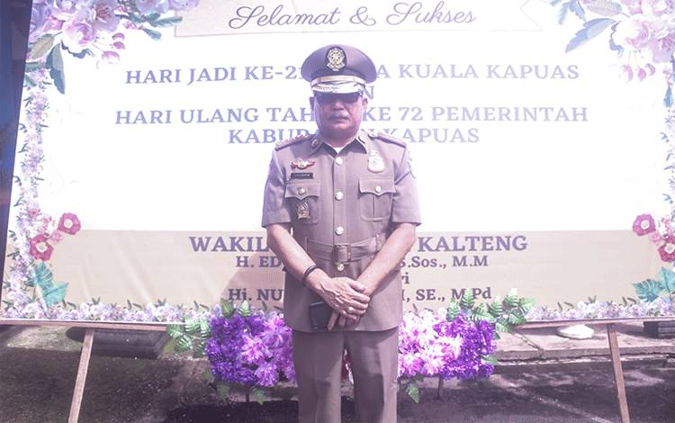Satpol PP dan Damkar Kapuas Lakukan Pengamanan Seluruh Rangkaian Hari Jadi Kapuas