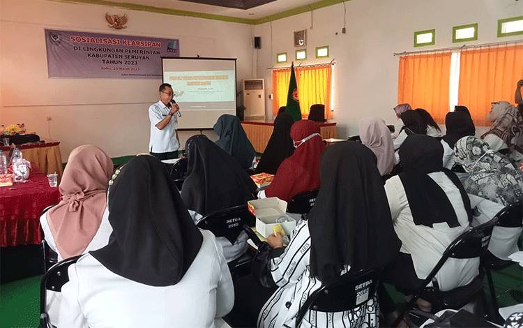 Dispursip Seruyan Berkomitmen Wujudkan Pengelolaan Kearsipan Handal