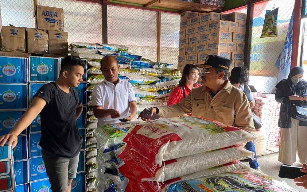 Sekda Kalteng Sidak Pasar Pantau Inflasi