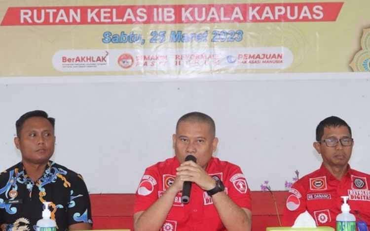 Kakanwil Kemenkumham Kalteng Berikan Penguatan Tugas dan Fungsi ke Pegawai Rutan Kapuas?