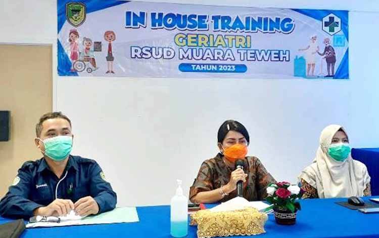 RSUD Muara Teweh Gelar In House Training Geriatri