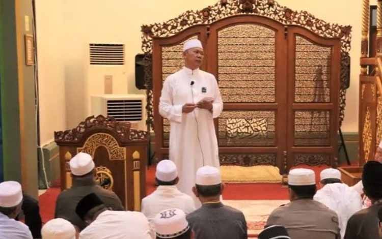 Isi Kultum saat Salat Tarawih, Ini yang Disampaikan Kapolres Kapuas?
