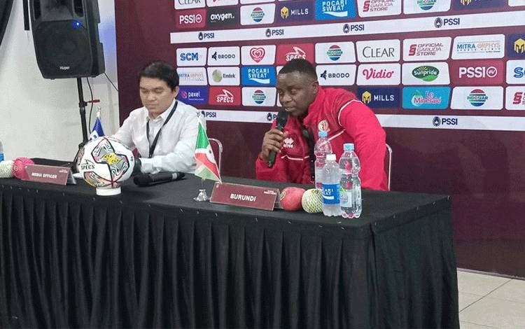 Pelatih Burundi Akui Kekalahannya Karena Indonesia Bermain Lebih Bagus