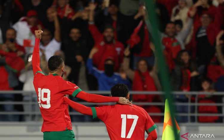 Maroko Menang Tipis 2-1 di Laga Persahabatan Lawan Brazil