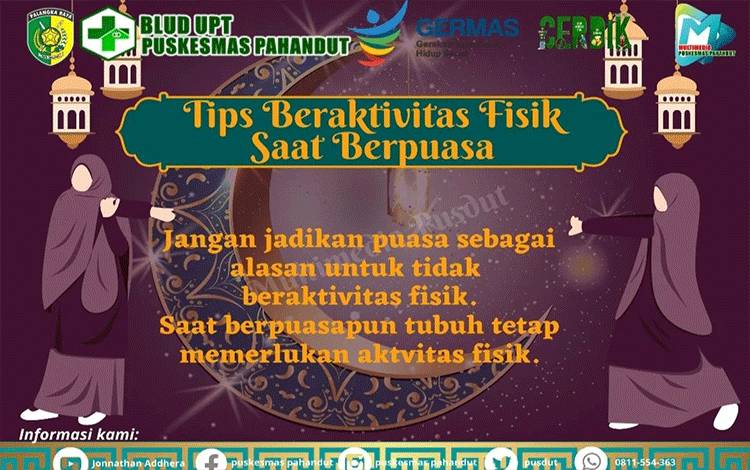 Tips Beraktivitas Fisik Saat Berpuasa