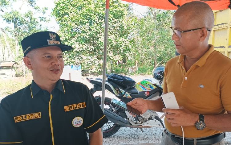 Bupati Gunung Mas Ajak Awak Media Dukung KPU Sukseskan Pemilu 2024