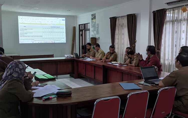 BPPRD Kapuas Rapat Tindak Lanjuti Evaluasi MCP-KPK?