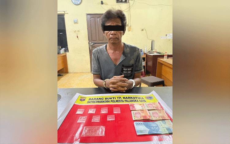 Miliki 7 Paket Sabu, Seorang Pria Puntun Diamankan