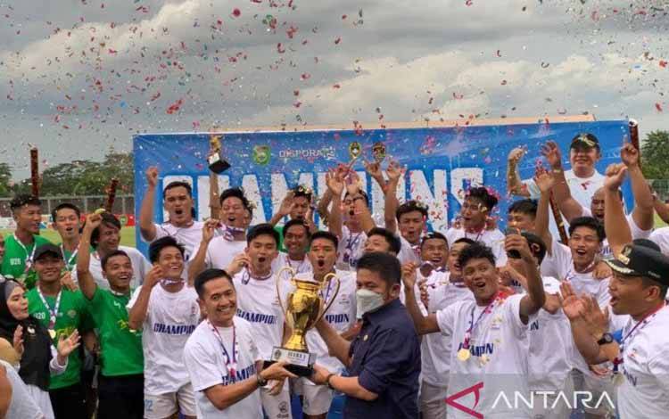 Pemain PS Palembang Pasang Pita Hitam atas Batalnya Piala Dunia U-20