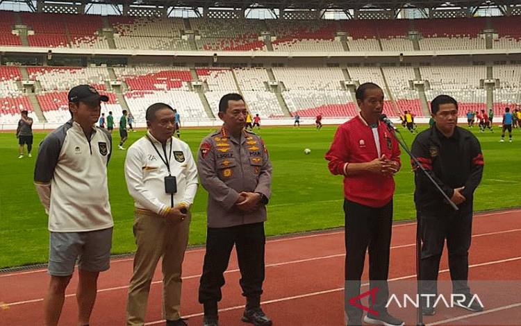 Jokowi Dengar Curhat Pemain U-20 Usai Batal Berlaga di Piala Dunia