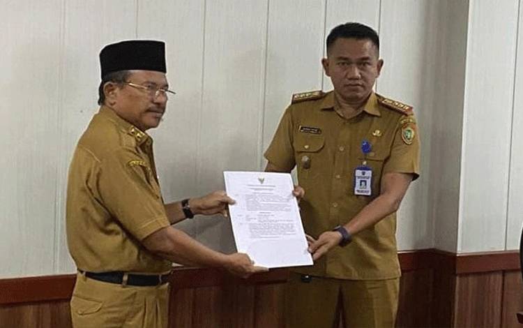 Ahmad Toyib Jabat Plt Kepala BPBPK Kalteng