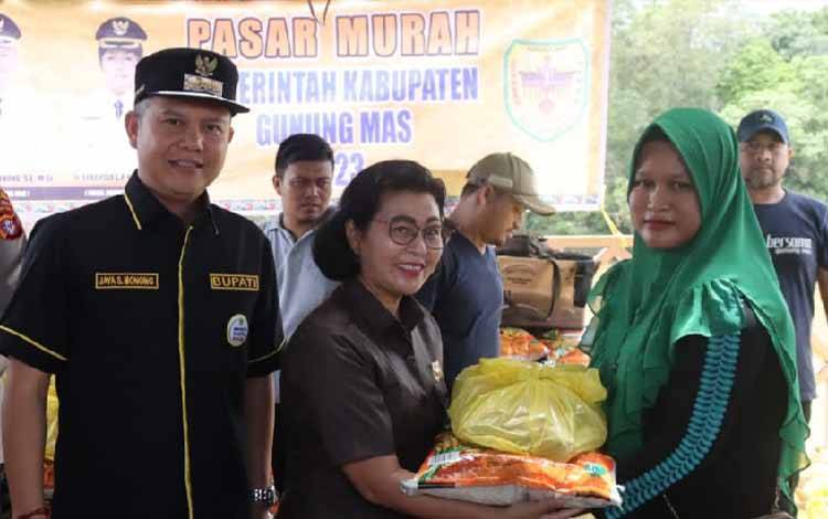 DPRD Gunung Mas Sambut Baik Pasar Murah di Taman Kota Kuala Kurun