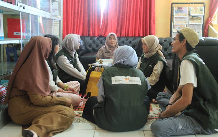 Dispursip Seruyan Terima Kunjungan Pengajar Muda Angkatan 23