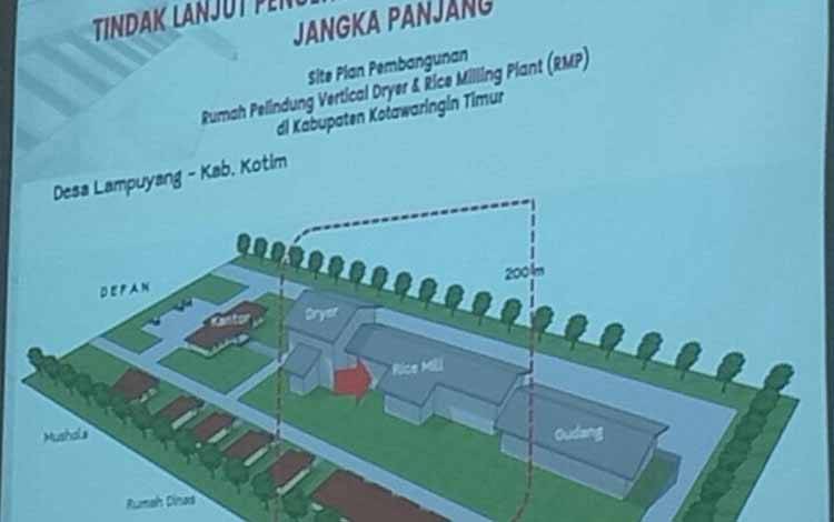 Pembangunan Pabrik Beras Modern di Kotim Cegah Gabah Diolah Keluar Daerah