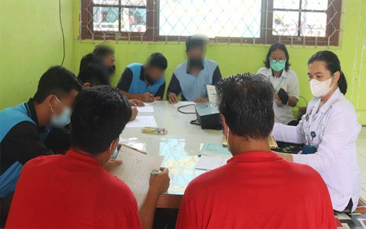 WBP Rutan Kapuas Ikuti Bimbingan Konseling dari Poli Rehab RSUD?