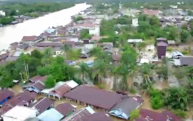 15.268 Jiwa Terdampak Banjir di Barito Selatan
