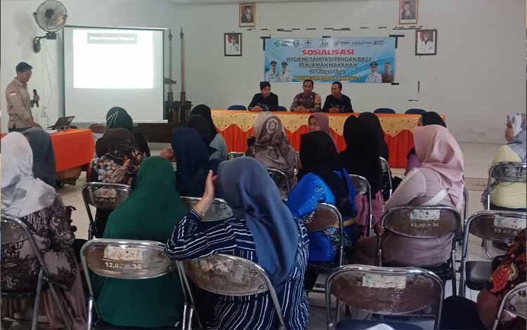 UMKM di Sampit Ikuti Sosialisasi Higiene Sanitasi Cegah Keracunan Massal Terulang