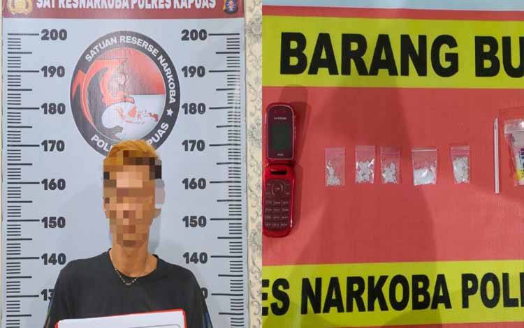 Simpan 6,03 Gram Sabu, Warga Kapuas Ini Ditangkap Polisi
