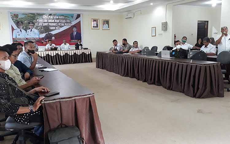 Disbun Kalteng Sebut TBS Periode Maret 2023 Alami Kenaikan  ?