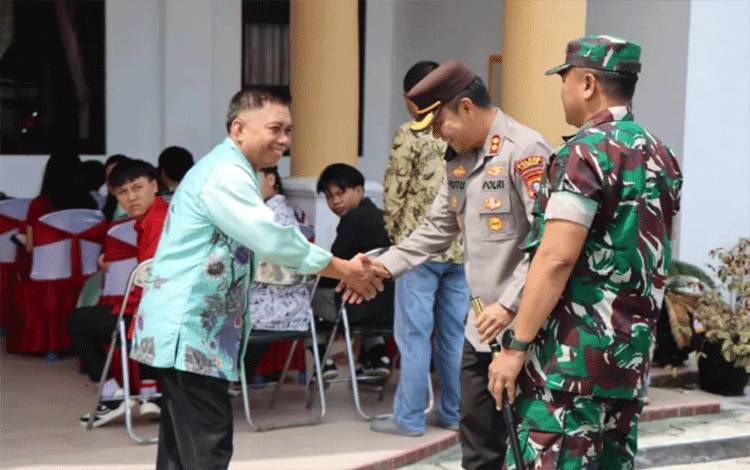 Kapolres dan Dandim Katingan Tinjau Perayaan Jumat Agung di Sejumlah Gereja