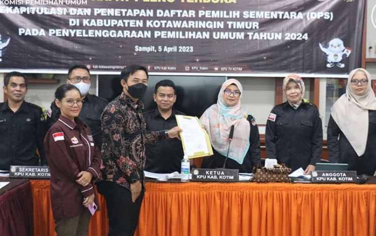 KPU Kotim Minta Masyarakat Aktif Memastikan Terdaftar sebagai Pemilih