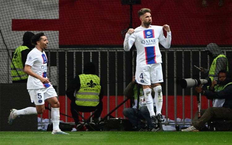 PSG Kokohkan Diri di Puncak Klasemen Setelah Tekuk Nice