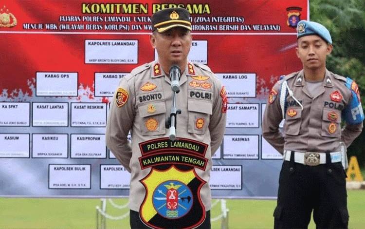 Kapolres Lamandau Imbau Warga Waspada Aksi Pencurian Jelang Lebaran