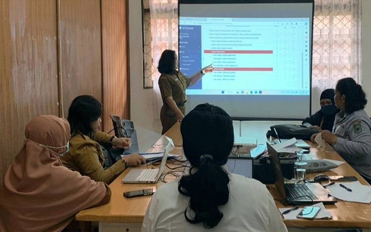Setda Kapuas Gelar Rakor Update Peta Jabatan pada Aplikasi E-Formasi, ini Tujuannya