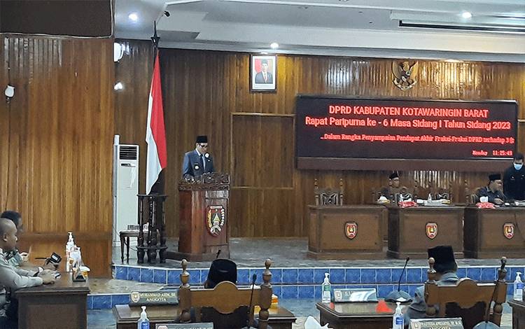 Pj Bupati Kobar Berharap Dua Ranperda yang Ditetapkan Meningkatkan Pelayanan Masyarakat