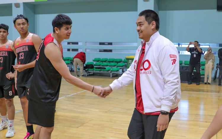 Menpora Motivasi Timnas Basket 3x3 Jelang SEA Games Kamboja