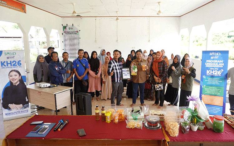 Tim Klinik Bisnis Gelar Safari UMKM di Desa Bagendang Permai