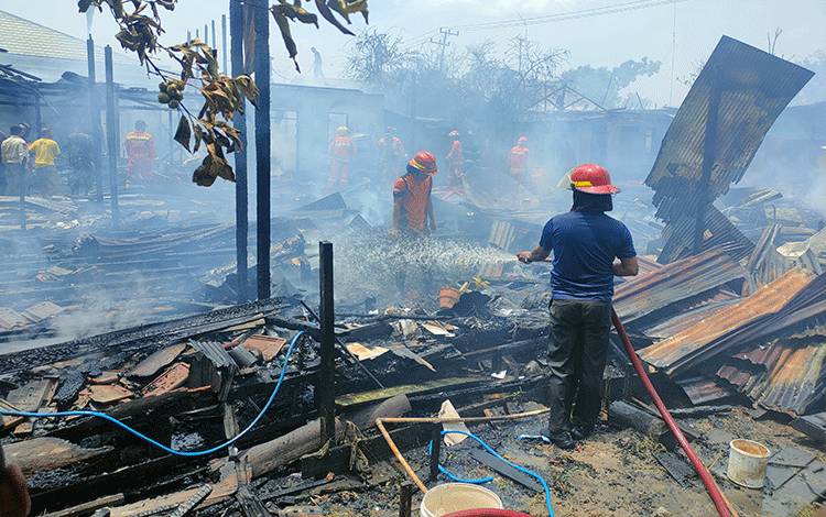 Kebakaran di Baamang Hulu Ludeskan 7 Rumah?