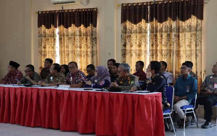 Kapolres Sukamara: Rakor Lintas Sektoral Bahas Keterlibatan Stakeholder Terkait Dalam Pos Gabungan