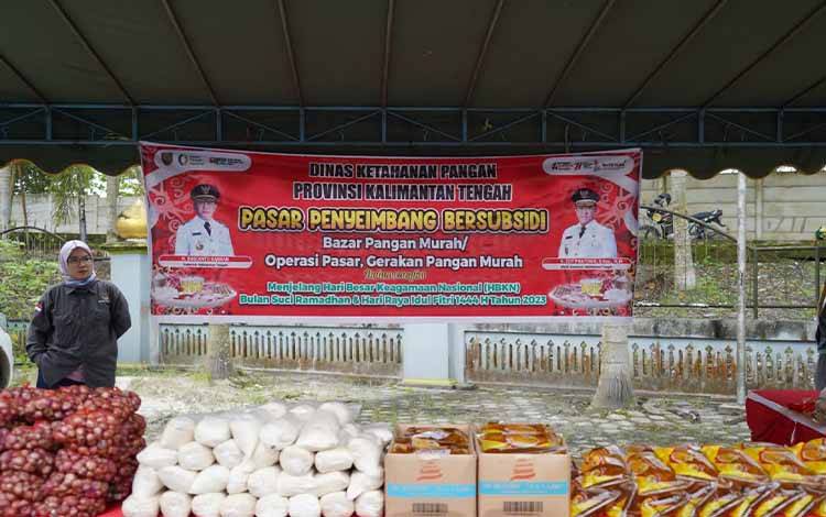 Pemprov Kalteng Gelar Pasar Penyeimbang di Kobar