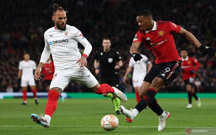Sevillla Secara Dramatis Tahan Imbang Manchester United 2-2