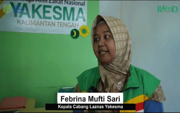 Yakesma Turut Distribusikan Zakat Pengusaha Abdul Rasyid